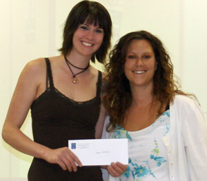 Amber McPherson (left) with Holly Lang