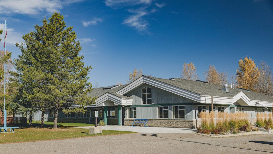 Exterior view of the NLC Chetwynd Campus