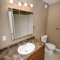 View of ensuite bathroom