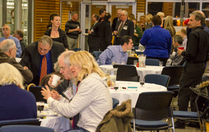 Approximately 45 people attended the inaugural 
Donor Recognition Evening at Energy House
at the Dawson Creek Campus.