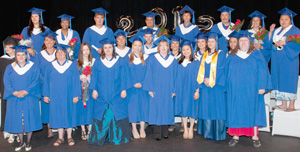 Fort Nelson Campus convocants gather for
a group photo. 