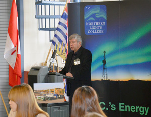 Joe Bruce, President and CEO, of Nabors
Canada.