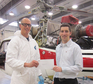 Hal Hobenshield of NLC with Jay Morrison of Spectra Energy.